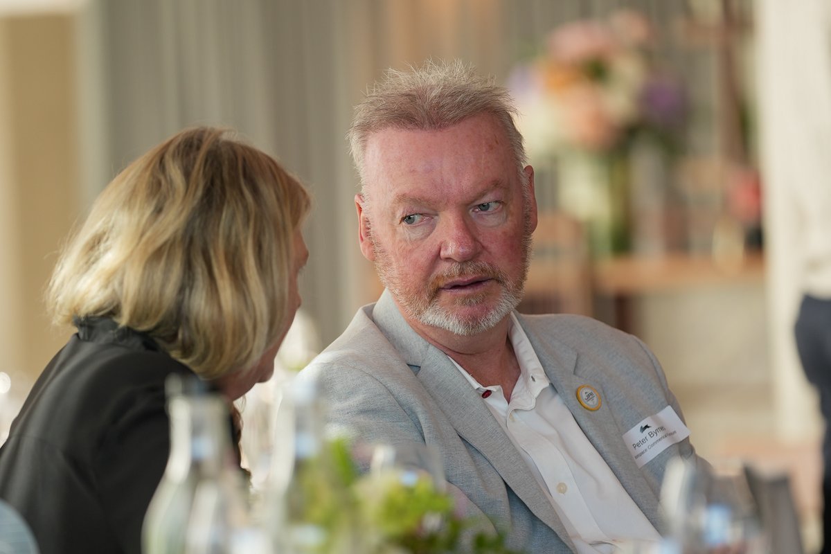 Members in conversation at the Business Chamber Luncheon